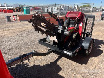 2021 Teske 4X5 Trencher Trailer