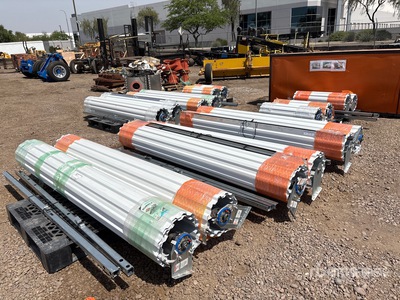 Quantity of (16) 10 8ft Garage 6 3ft Garage Doors (Unused)