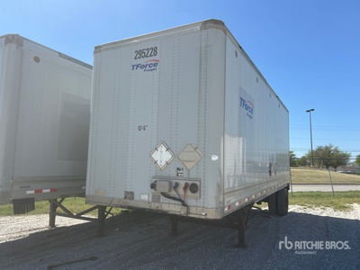 2017 Stoughton DAWV-285S-C-WDG 28 ft x 102 in S/A Remolque de furgoneta