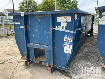 Wastequip 22 ft 30 cyd ロールオフ・ビン