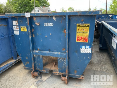 Wastequip 30 YD STD Cable Lift Roc 22 ft 30 cyd ロールオフ・ビン