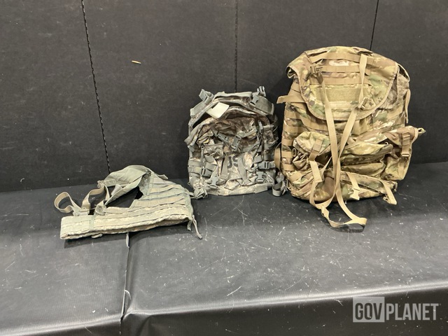 (63) Fighting Load Carriers, (37) Assault Packs & Assorted Items