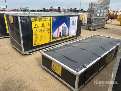 2026 HIlls Industrial 403022 30 ft x 40 ft x 22 ft Storage Building (Unused)