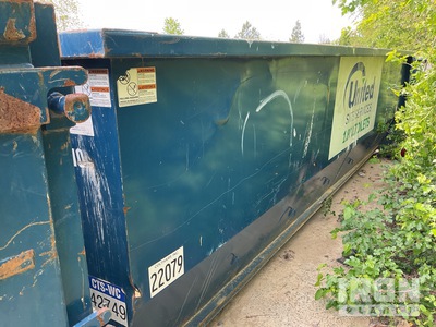 Wastequip 22 ft 30 cyd Container scarrabile