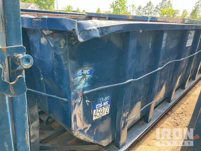 Quantity of (2) Wastequip 22 ft 30 cyd Container scarrabile