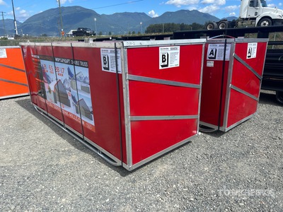 2026 HIlls Industrial 504026 50 ft x 40 ft x 26 ft Abri de Conteneurs (Unused)
