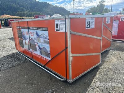 2026 HIlls Industrial 504026 50 ft x 40 ft x 26 ft Abri de Conteneurs (Unused)