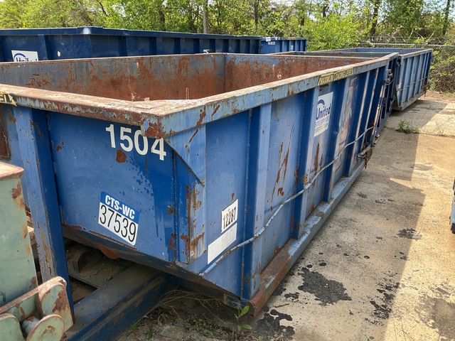14 ft 15 cyd Roll-Off Container
