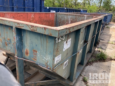Baker 12 ft 15 cyd Contenedor de rodillo