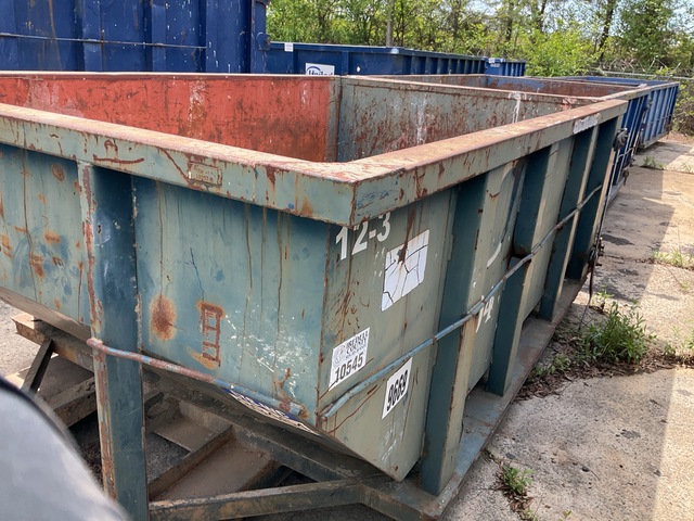 Baker  12 ft 15 cyd Roll-Off Container