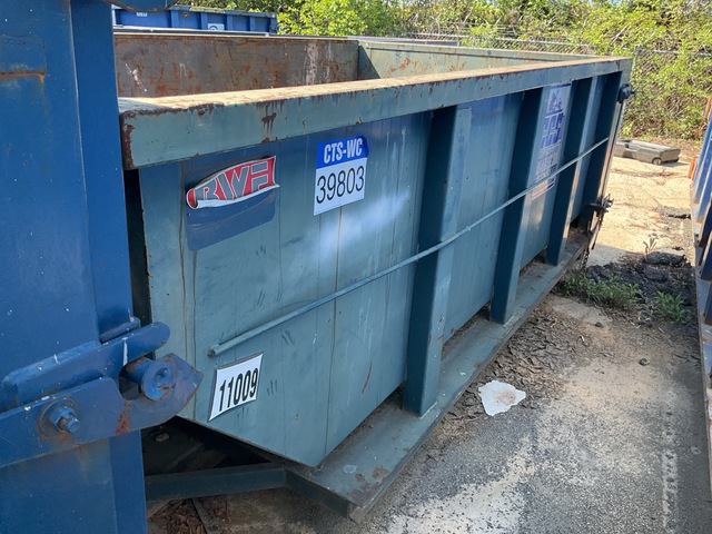 Baker 14 ft 15 cyd Roll-Off Container