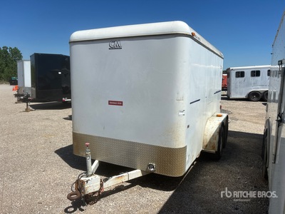 2011 Cargo Mate 12 ft T/A Enclosed Trailer