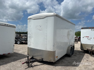 2016 Haulmark 16 ft T/A Remolque Cerrado