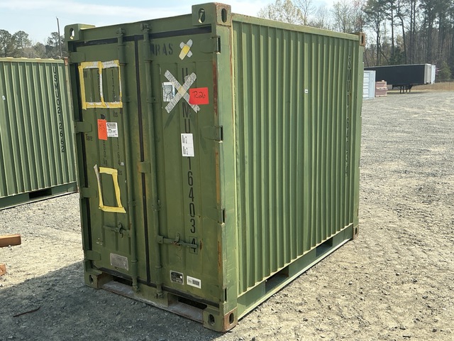 Charleston Marine Containers CMCI 115A Quadcon Storage Container Charleston Marine Containers CMCI 115A Quadcon Storage Container