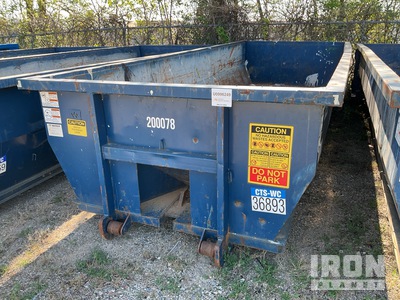 Wastequip 22 ft 6 in 20 cyd Roll-Off Container