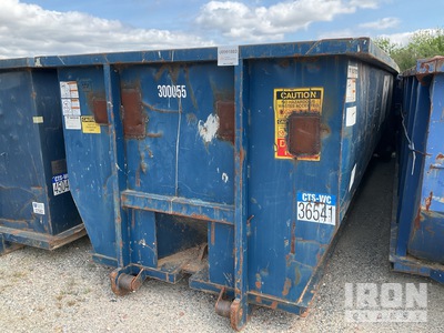 Wastequip 30 YD STD Cable Lift Roc 22 ft Roll-Off Container