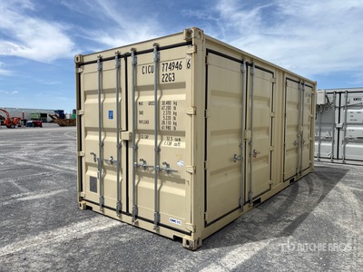 2025 20 ft Standard Multi-Door Storage Container