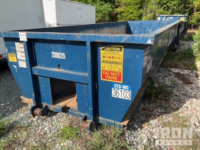 Wastequip 22 ft 20 cyd Conteneur de grande capacité