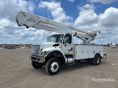 Altec 55 ft on 2012 International 7300 4x2 Bucket Truck