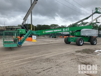 2016 Genie S85 4WD Diesel Plataforma Elevadora Telescópica