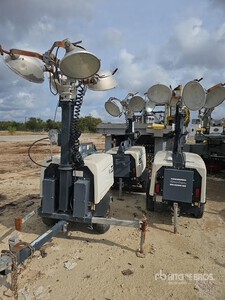 Quantity of (3) Atlas Copco V4 Light Towers