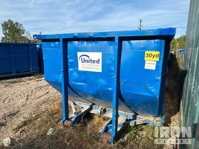 22 ft 30 cyd Roll-Off Container