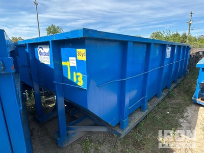 22 ft 30 cyd Roll-Off Container