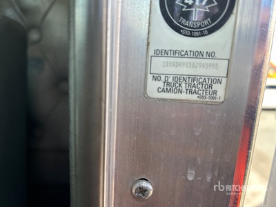 2011 Kenworth T600 6x4 Sleeper Truck Tractor