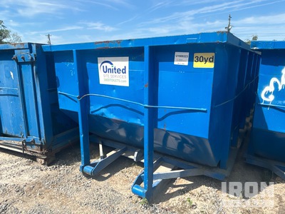 22 ft 30 cyd Roll-Off Container