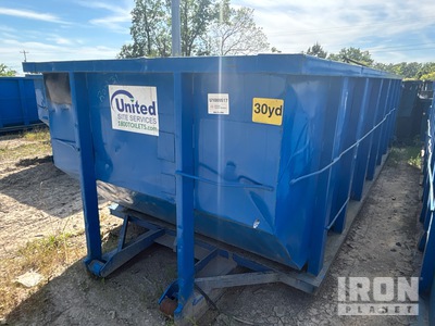 22 ft 30 cyd Roll-Off Container