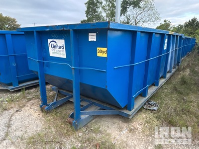22 ft 30 cyd Roll-Off Container
