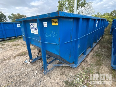 22 ft 30 cyd Roll-Off Container