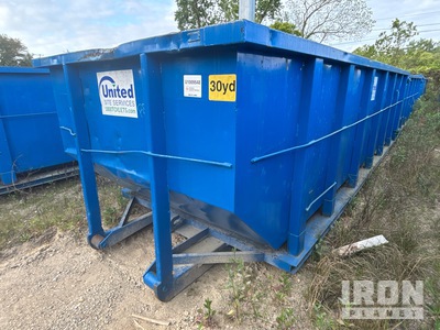 22 ft 30 cyd Roll-Off Container