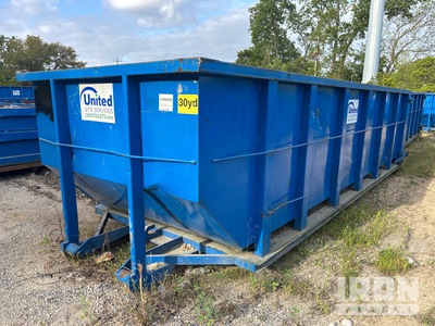 22 ft 30 cyd Roll-Off Container