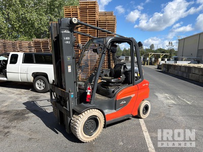 2021 Linde H35T 7200 lb Cushion Tire Forklift