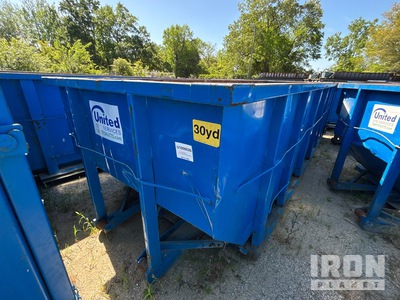 22 ft 30 cyd Contenedor de rodillo