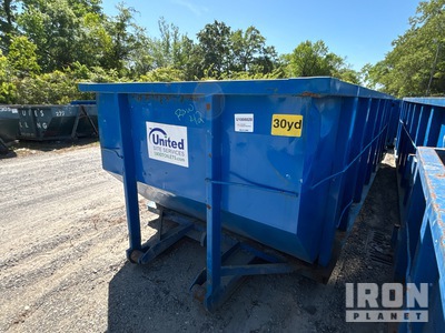 22 ft 30 cyd Roll-Off Container