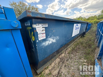 22 ft 30 cyd Roll-Off Container