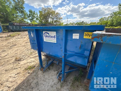 22 ft 30 cyd Roll-Off Container