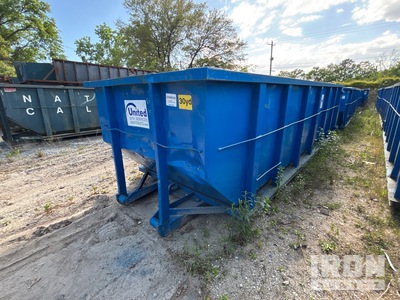 22 ft 30 cyd Roll-Off Container