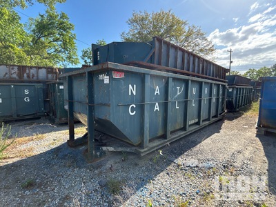 Quantity of (2) 22 ft 30 cyd Roll-Off Container