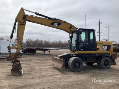 2013 Cat M316D Pelles sur Pneus