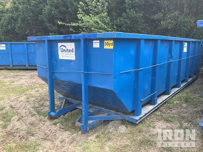 22 ft 4 in 30 cyd حاوية التدحرج