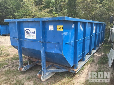 22 ft 4 in 30 cyd حاوية التدحرج