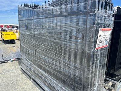 Quantity of (6) 2026 SUNTOP S0720 20 ft Wrought Iron Bi-Parting Driveway Gate (Unused)