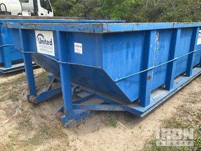 22 ft 4 in 20 cyd حاوية التدحرج