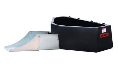 2025 LANDY CB60-MP1140 .5 cyd Concrete Skid Steer Bucket (Unused)