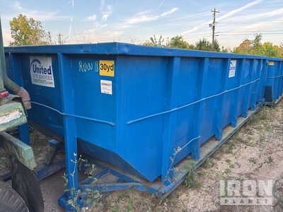 22 ft 30 cyd Roll-Off Container