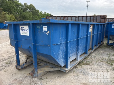 22 ft 4 in 30 cyd حاوية التدحرج