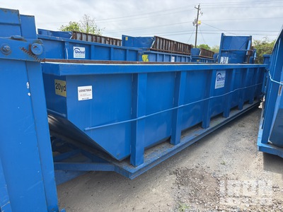 22 ft 4 in 20 cyd حاوية التدحرج